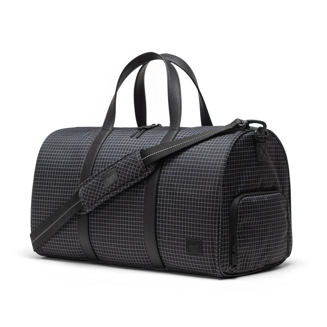 Front angled view of the duffle bag