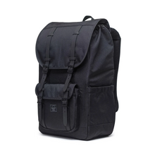 Load image into Gallery viewer, Front angled view of the backpack. 
