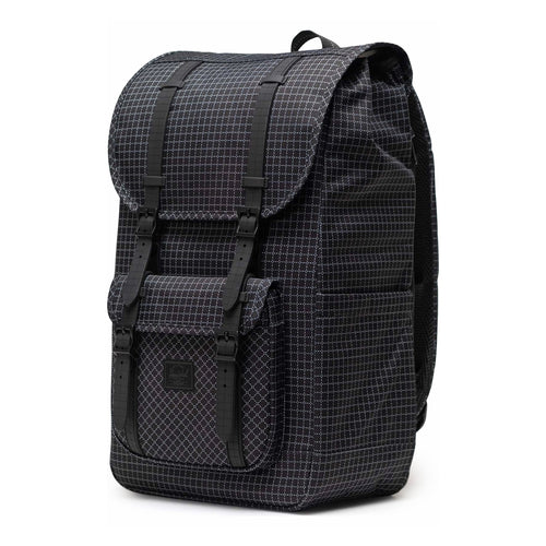 Front angled view of the backpack. 