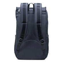 Load image into Gallery viewer, Back view of the backpack on a white background. 
