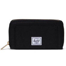 Load image into Gallery viewer, Front view of the black wallet. 
