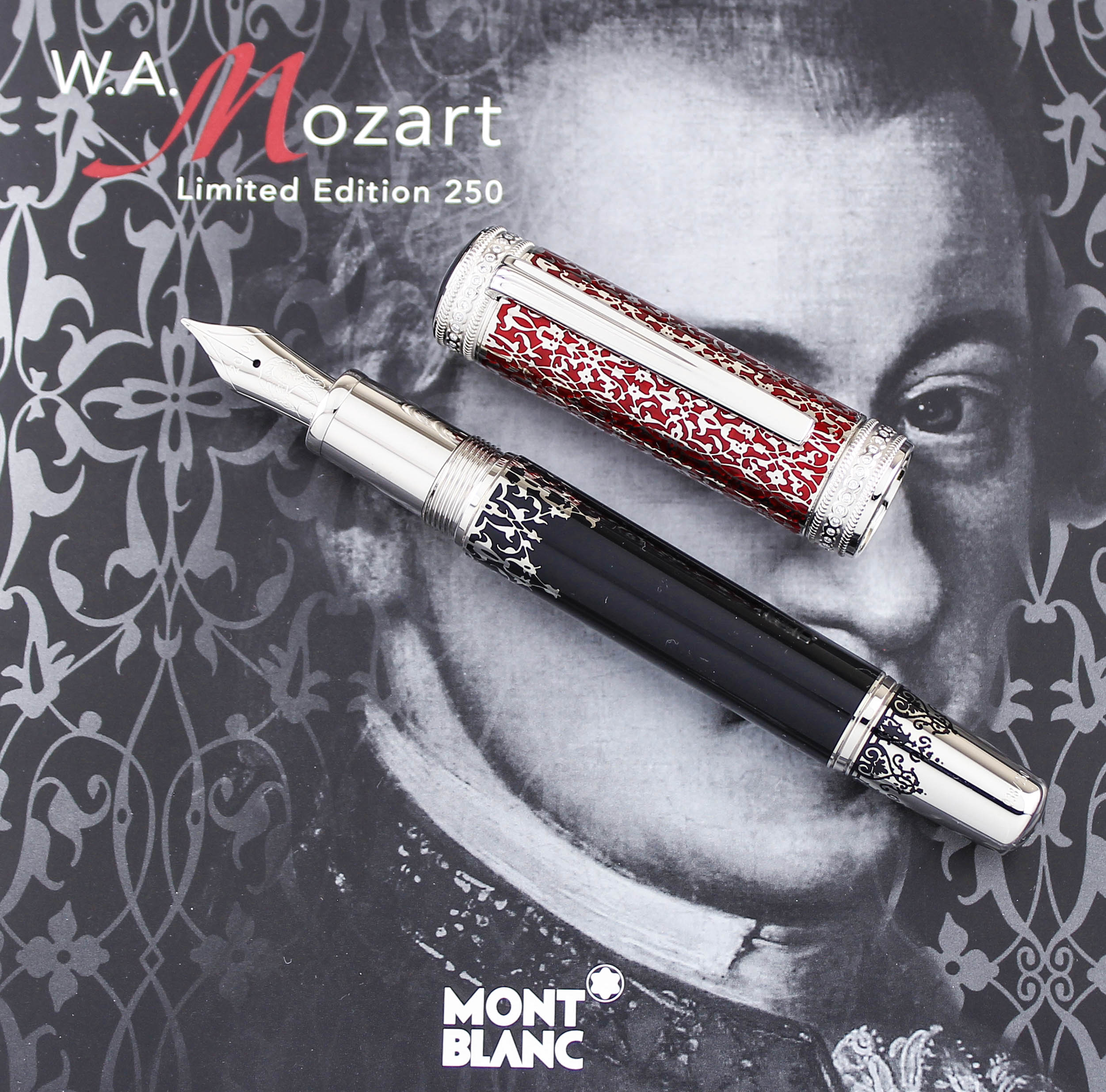 Mont Blanc 万年筆 AMADEUS CD Mont Blanc 'Homage A Wolfgang Amadeus Mozart' fountain pen