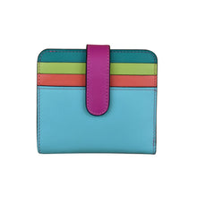 Load image into Gallery viewer, Front view of the Paradise wallet on a white background.
