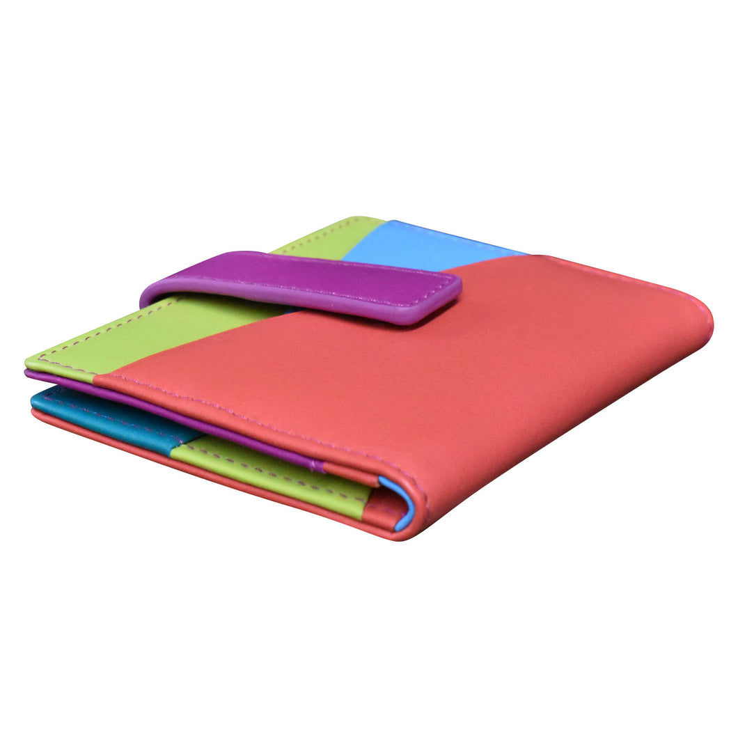 Angled view of the paradise wallet