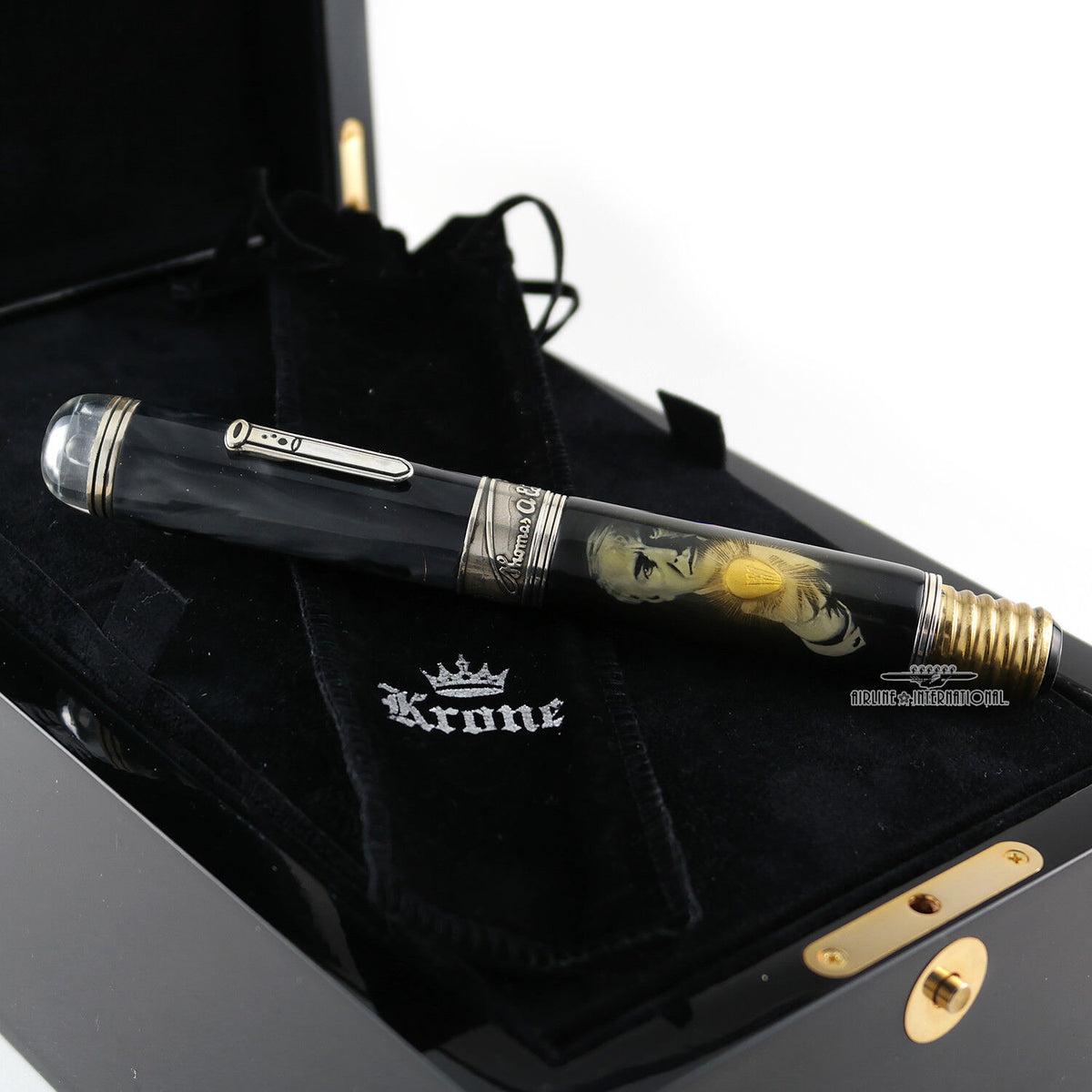 KRONE Thomas Edison Limited Ed. Fountain Pen | Airline International ...