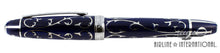 Load image into Gallery viewer, Michel Perchin Royal Blue Monogram Limited Edition Fountain Pen
