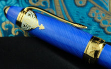 Load image into Gallery viewer, Michel Perchin Star of India LE Deep Blue Fountain Pen (#06-25) EXTREMELY RARE
