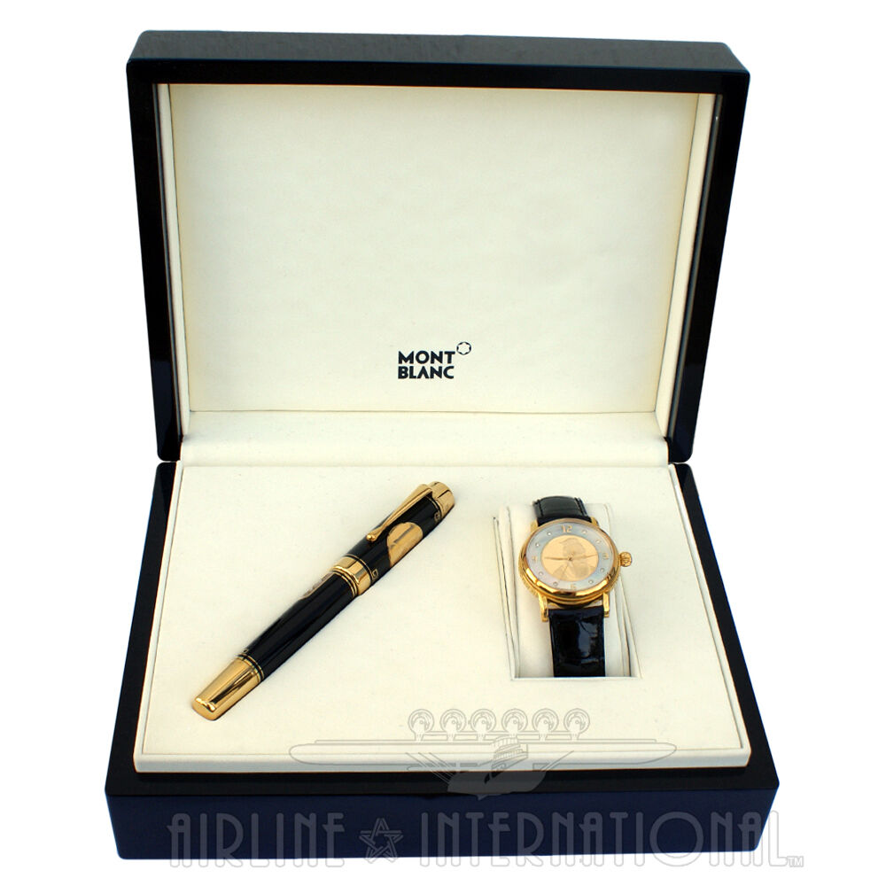 Montblanc Han Wu-Ti Ateliers Prives Limited Edition Pen and Watch Set #81/88