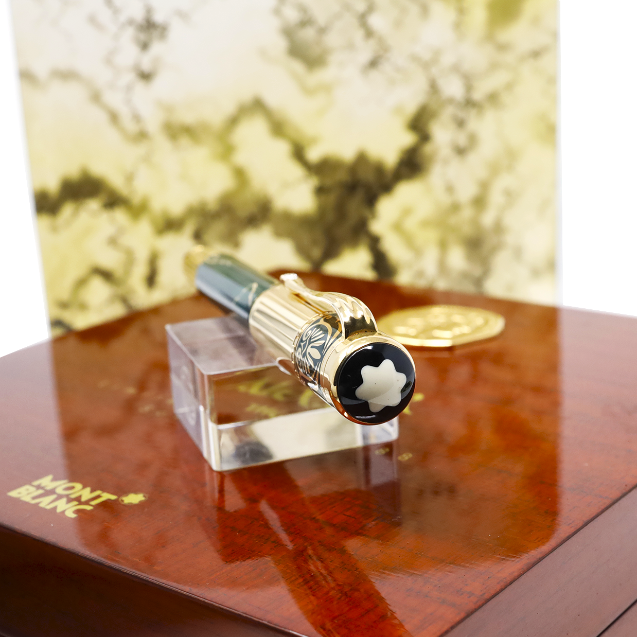 MONTBLANC/モンブラン Montblanc Hommage á Alexander the Great 888 750 Gold FP | Airline Intl