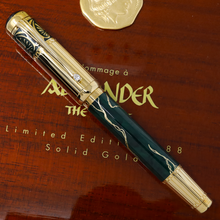 Load image into Gallery viewer, Montblanc Hommage á Alexander the Great Limited Edition 888 Solid Gold FP
