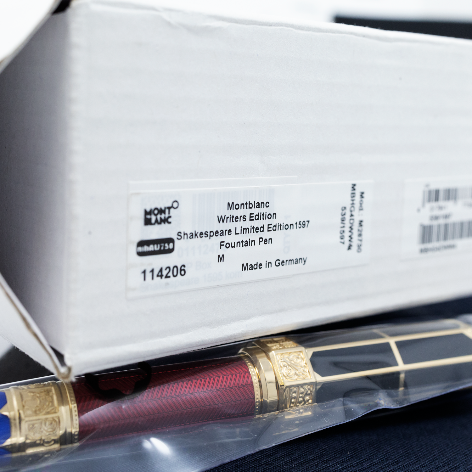 Montblanc Writers Edition Shakespeare Limited Edition 1597