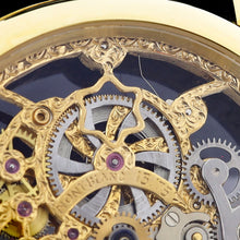 Load image into Gallery viewer, Close up to a small crack on the watch glass.
