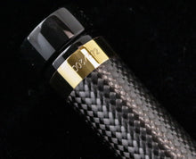 Load image into Gallery viewer, Montegrappa F1 Speed Limited Edition Podium Black Rollerball Pen Edition Number Close Up
