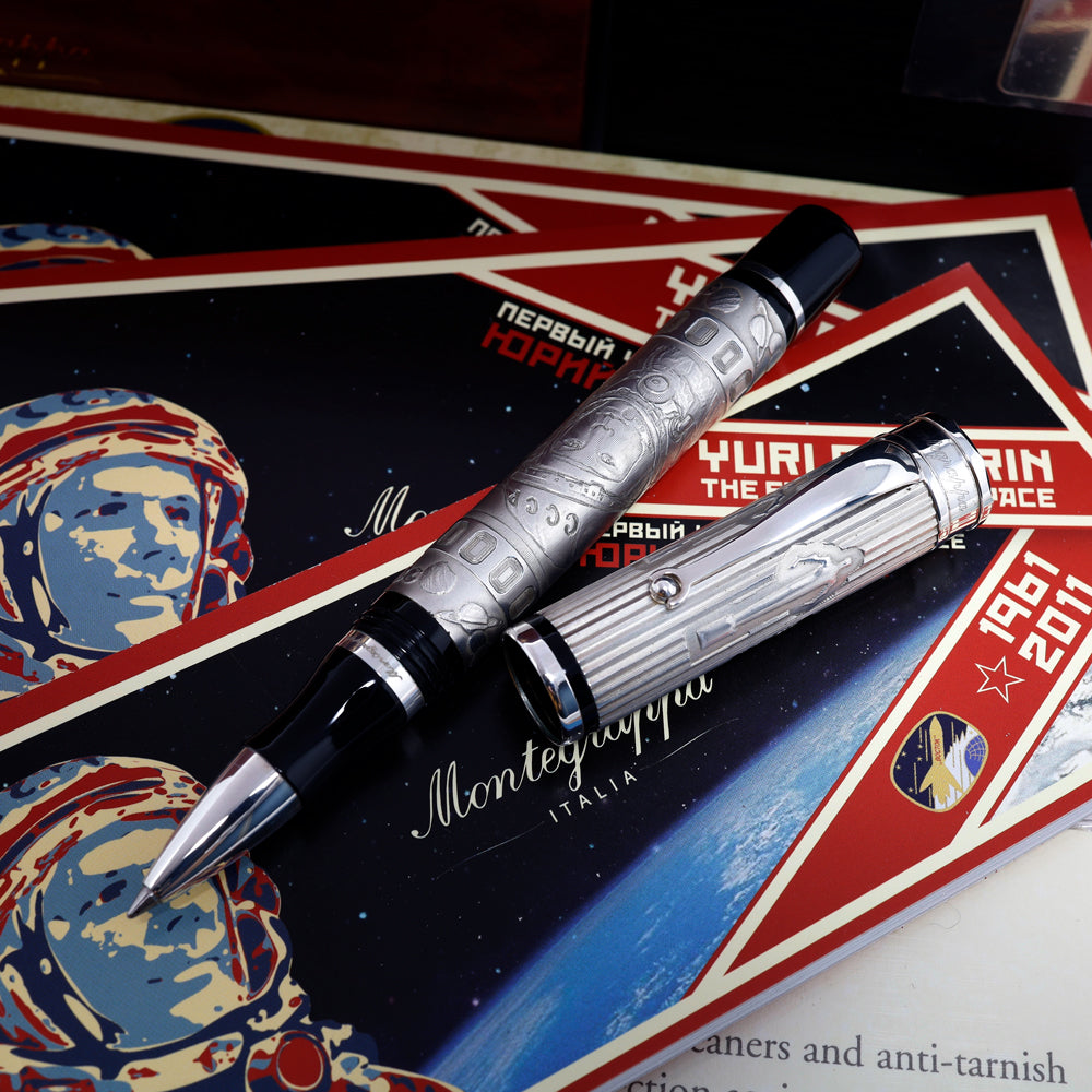 Montegrappa Yuri Gagarin The Frist Man in Space LTD ED Rollerball Pen