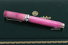 Load image into Gallery viewer, Side view of the fountain pen with the cap on.
