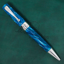 Load image into Gallery viewer, Montegrappa Turquoise Blue Symphony Ballpoint Pen
