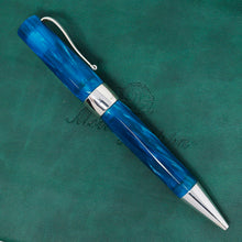 Load image into Gallery viewer, Montegrappa Turquoise Blue Symphony Ballpoint Pen
