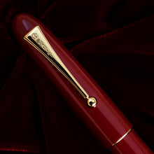 Load image into Gallery viewer, Close up to the cap's clip with engraved Namiki logo. 
