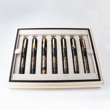 Load image into Gallery viewer, Pilot-Namiki 100th Anniversary Yukari Seven Gods of Good Fortune  LE Fountain Pen Set #62
