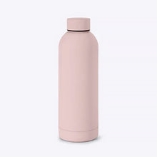 Load image into Gallery viewer, Light pink water bottle on a white background

