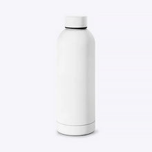 Load image into Gallery viewer, White water bottle on a white background
