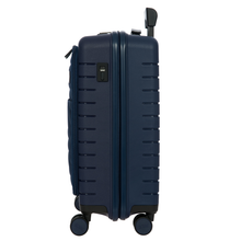 Load image into Gallery viewer, Ulisse B/Y Navy Expandable Carry-On w/Pocket
