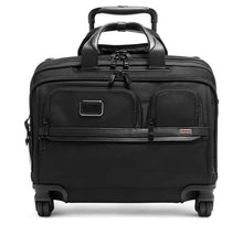 Load image into Gallery viewer, Tumi Alpha 3 Deluxe 4 Wheeled Laptop Case
