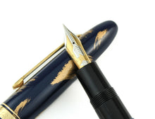 Load image into Gallery viewer, Omas Ogiva Blue and Gold Maki-e Fountain Pen
