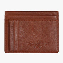 Load image into Gallery viewer, Front view of the brandy card wallet with Osgoode Marley RFID embossing. 
