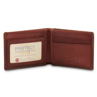 Interior view of the wallet.