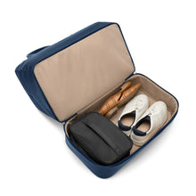 Load image into Gallery viewer, Briggs &amp; Riley Rhapsody Weekender Tote

Image of Zippered Bottom Packing Compartment with room for shoes, toiletry kit, or overnight essentials.

Dimensions:  15 x 19 x 9.8 in / 38.1 x 48.3 x 24.9 cm 
