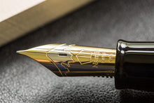 Load image into Gallery viewer, Namiki Yukari Royale Chinkin Cat Medium Fountain Pen
