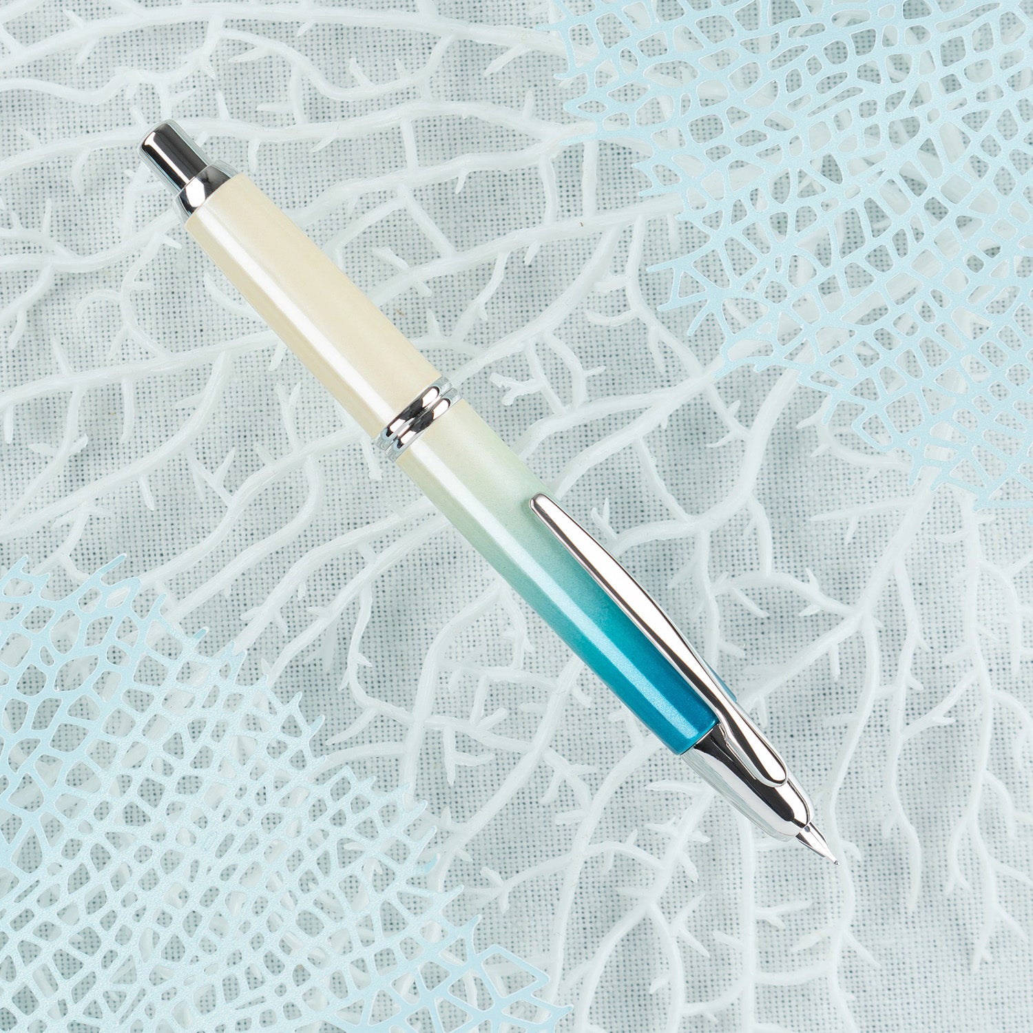 PILOT Capless 万年筆 seashore Capless Seashore Fountain Pen by Pilot - Nibs Plus Ultra