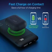 Load image into Gallery viewer, PowerBolt Wireless Fast Charge Power Bank with MiFi Lightning Port
