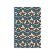 Load image into Gallery viewer, Front cover of the notebook, showing the matching pattern to the pen. 
