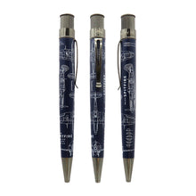 Load image into Gallery viewer, Retro 51 Imperial War Museums - Spitfire Blueprint Rollerball | IWMR-2509
