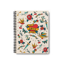 Load image into Gallery viewer, Front view of the sketchbook. 
