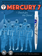 Load image into Gallery viewer, Retro 51 Mercury 7 Commemorative LE Rollerball Pen | ZRR-2407ASF
