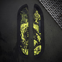 Load image into Gallery viewer, Front and back views of the Frankenstein pen gift sleeve.
