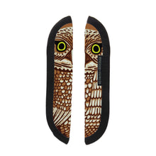 Load image into Gallery viewer, Side views of the Owl rescue Rickshaw sleeve.
