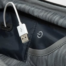 Load image into Gallery viewer, Close up to a USB cable for the USB compartment. 
