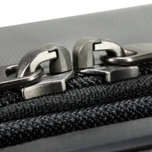 Load image into Gallery viewer, Close up to the zipper pulls. 
