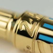 Load image into Gallery viewer, Close up to the 24 Hour Le Mans logo engraved on the grip section.
