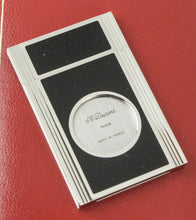 Load image into Gallery viewer, S.T. Dupont Black Lacquer and Palladium Cigar Cutter - VAULT KEPT!
