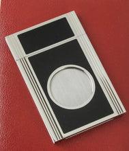 Load image into Gallery viewer, S.T. Dupont Black Lacquer and Palladium Cigar Cutter - VAULT KEPT!
