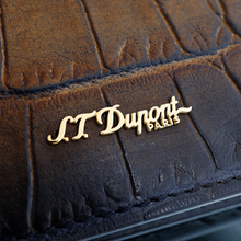 Load image into Gallery viewer, S.T. Dupont Atelier Le Grand Billfold - Brown S.T. Dupont Logo
