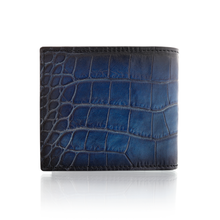 Load image into Gallery viewer, S.T. Dupont Atelier Le Grand Billfold - Blue Wallet: Back
