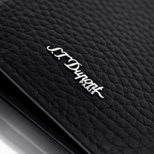 Load image into Gallery viewer, S.T. Dupont Grained Neo Capsule 4-Card Vertical Wallet: Logo
