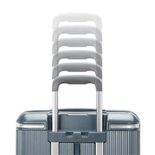 Load image into Gallery viewer, Back panel view showing the telescopic handle retracting. 
