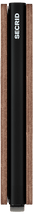 Load image into Gallery viewer, Side view of the slim wallet. 
